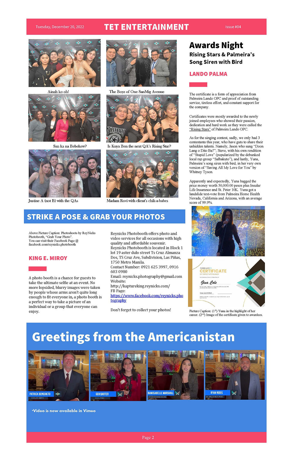 Tetet News # 04_Yearend Party_Page_2