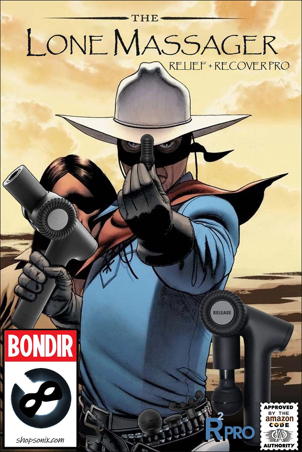 R2 PRO_comic cover_The Lone Ranger