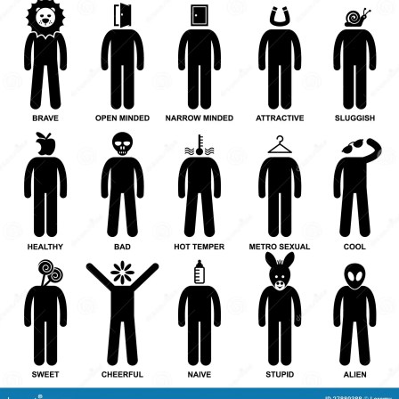 people-man-characteristic-attitude-pictogram-27880388.jpg (800×800)