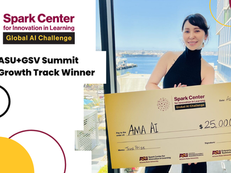 Ama AI Wins $25,000 at Inaugural ASU Spark Center Global AI Challenge