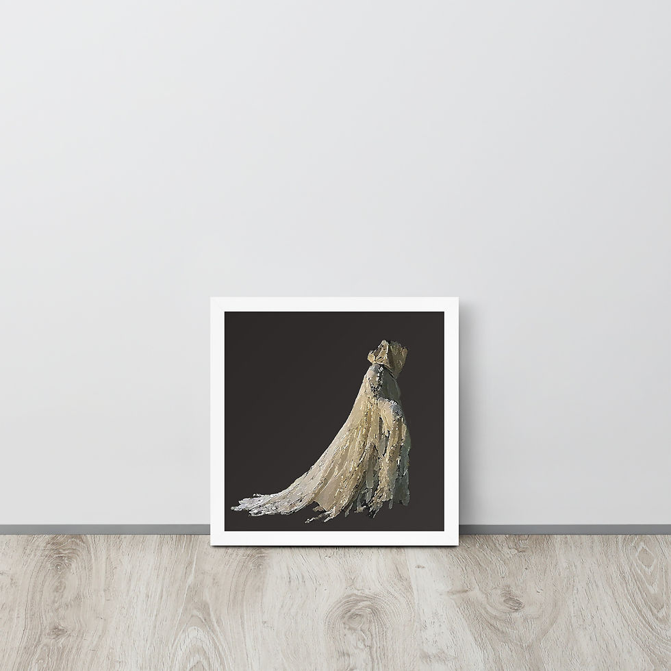 Thumbnail: Jasper Ghost Framed poster