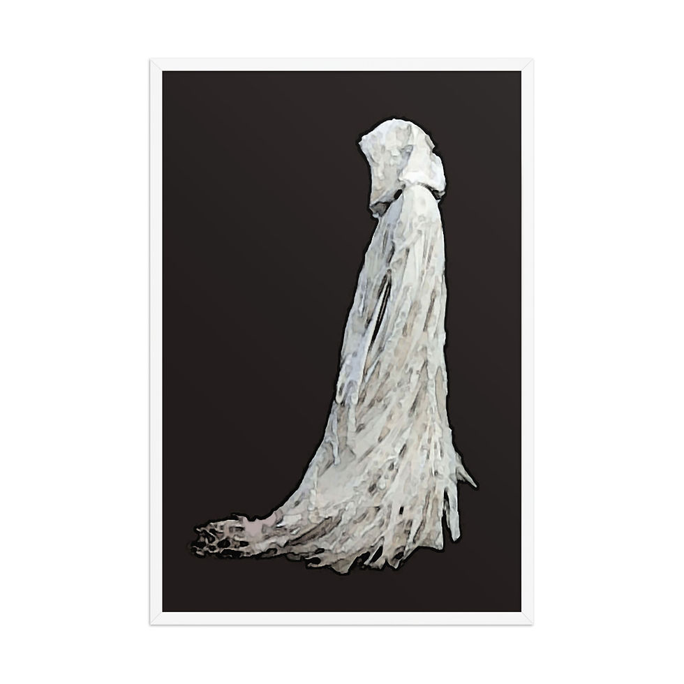 Thumbnail: The Solitary Ghost Framed poster
