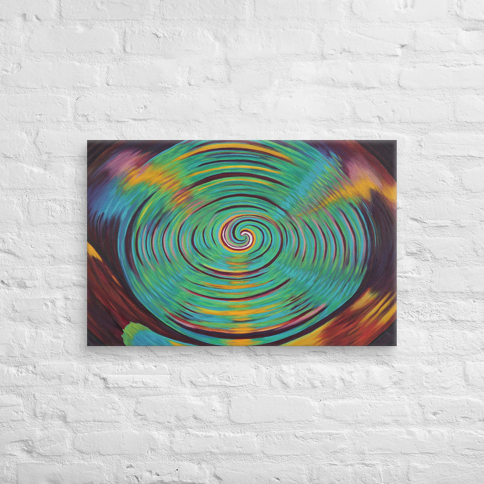 Miniaturbild: Multidimensional Rainbow Canvas