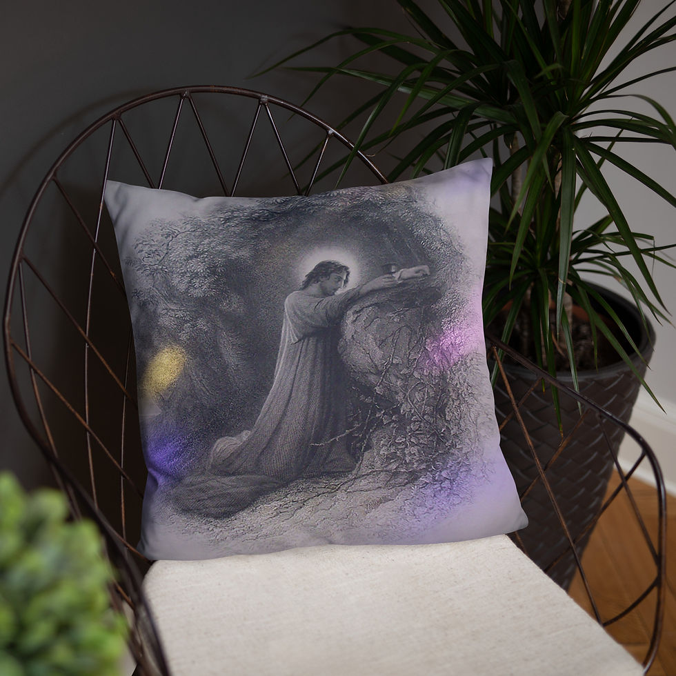 Miniature : Kneeling Christ Basic Pillow