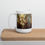 Thumbnail: God on Throne of flowers White glossy mug