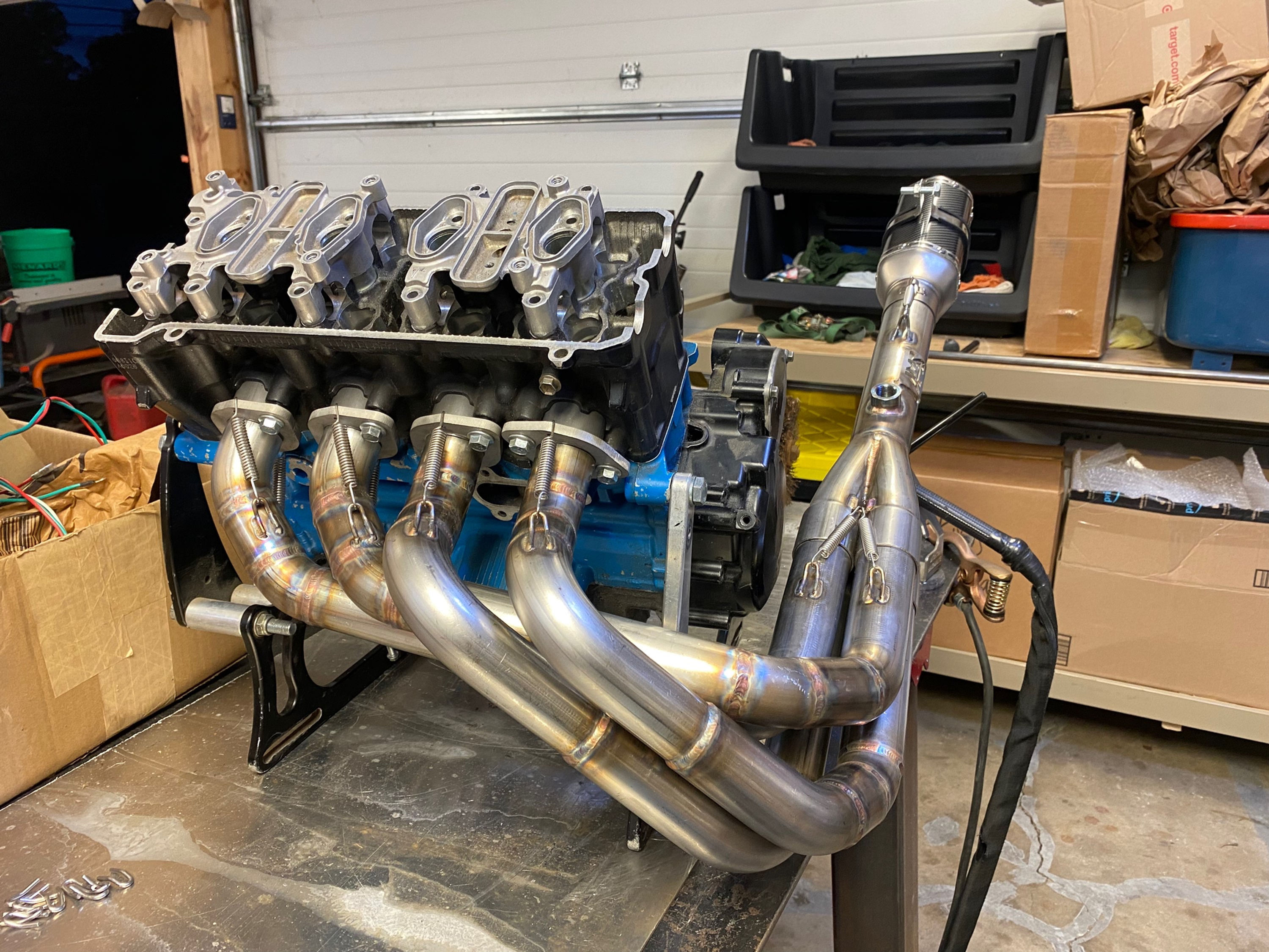 06-Up Suzuki 600/750 Custom Stainless Exhaust Kit