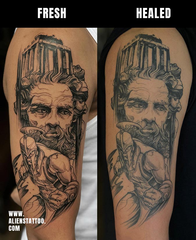roman mythology tattoo