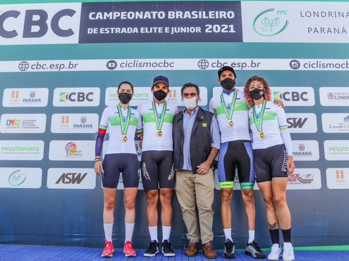 Campeonato Brasileiro de Ciclismo de Estrada: Chaman e Polegatch vencem o contra-relógio