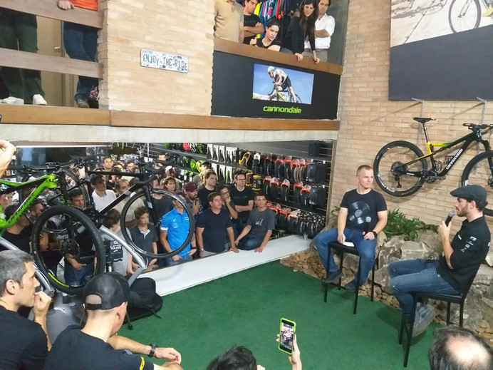 Henrique Avancini festeja cinco anos
de Cannondale Factory Racing
