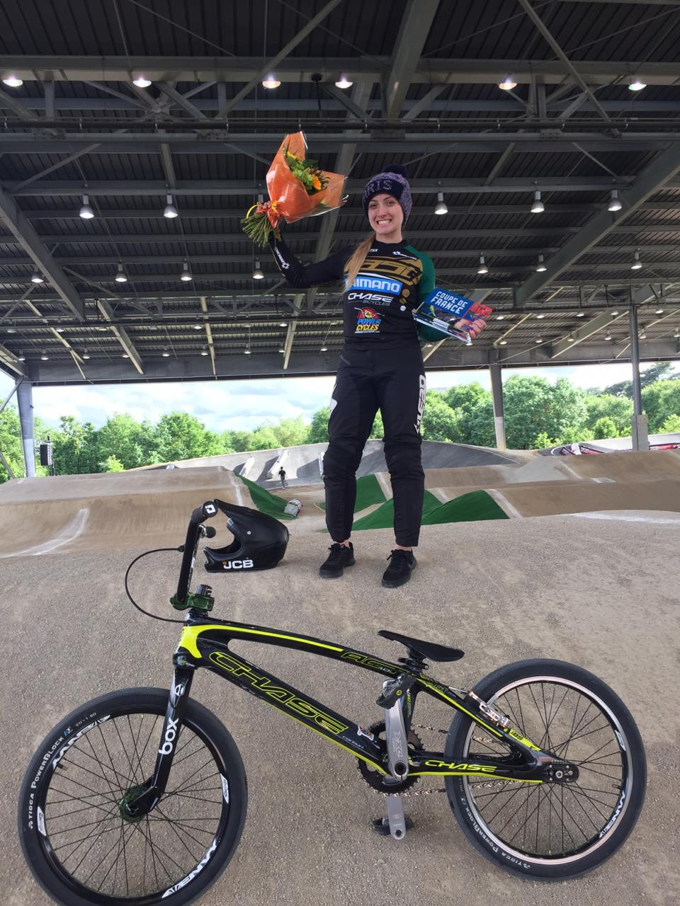 Priscilla Stevaux conquista o bronze na Copa da França / Divulgação