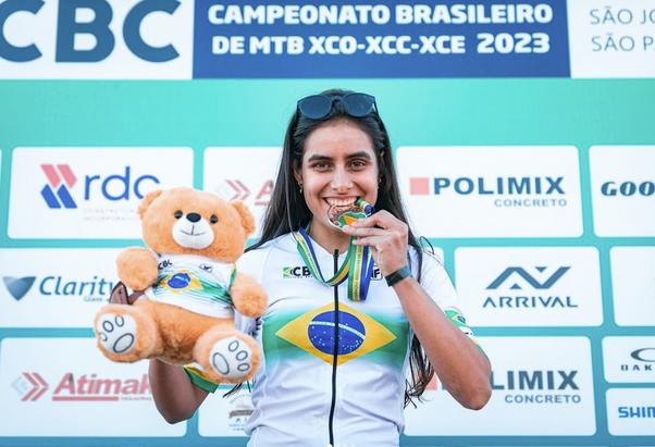 Karen Olímpio conquista o Brasileiro de MTB XCO 2023