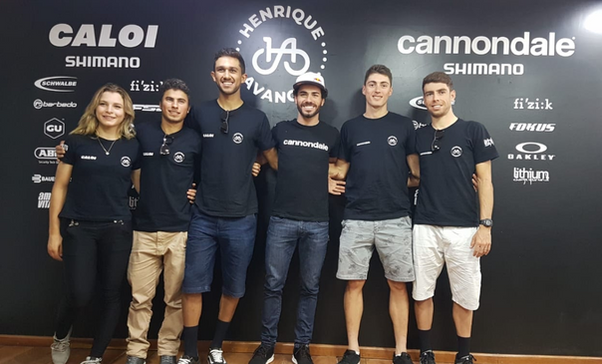 Lançamento das equipes Caloi Team e Cannondale Brasil Racing