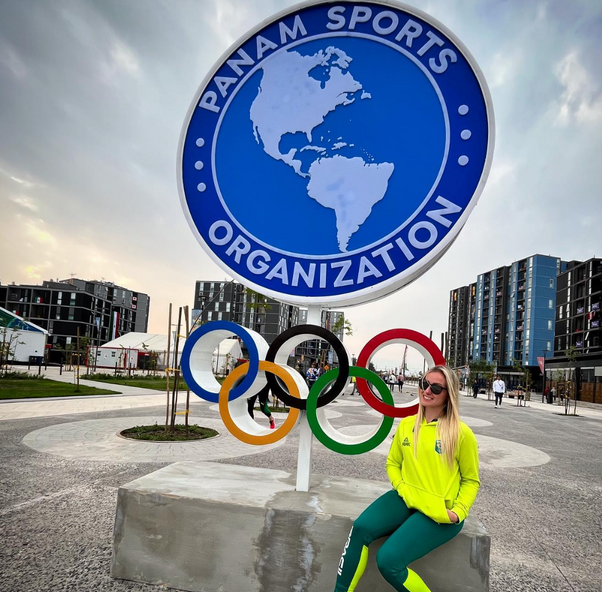 Priscilla Stevaux fica em 4º no BMX Racing e Polegatch é top 10 no contra-relógio no Pan de Santiago