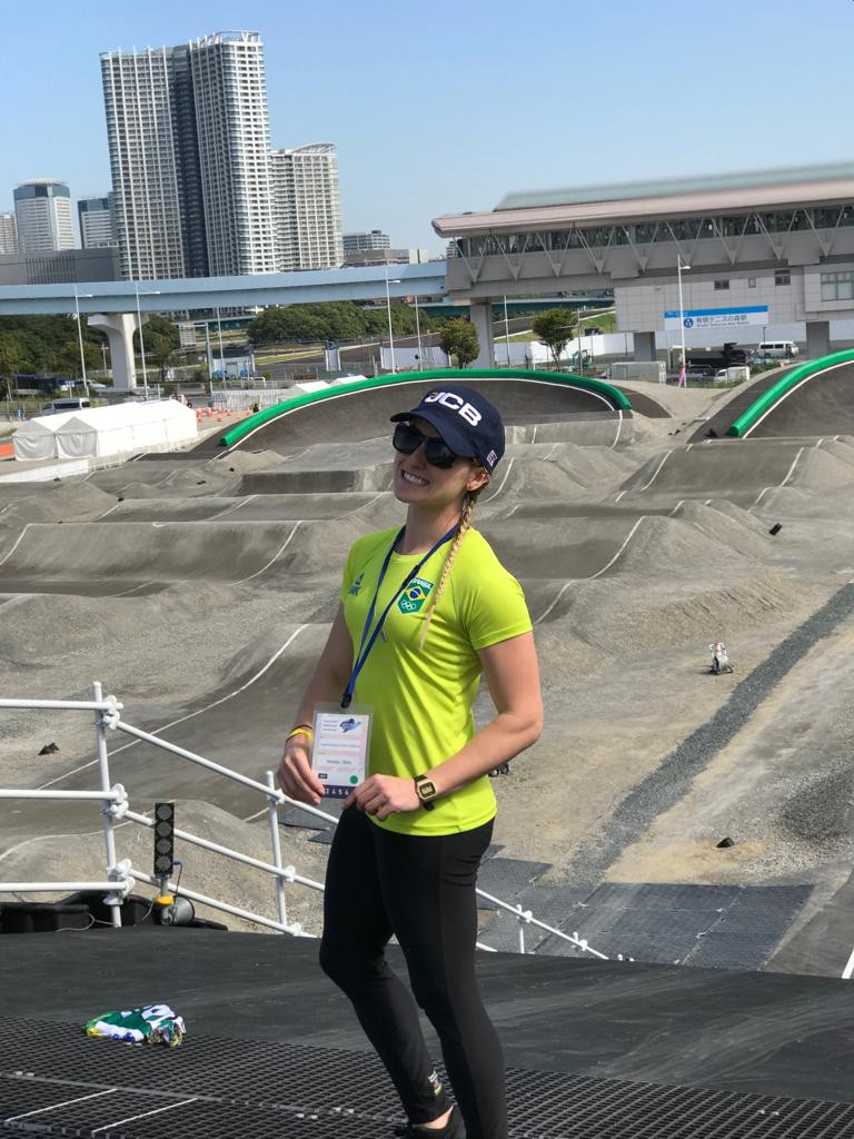 Priscilla na pista Tóquio-2020 / Divulgação