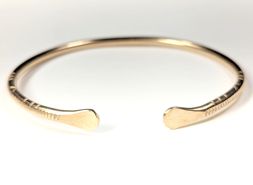 Thumbnail: BB8 BRASS PLAIN BRACELET