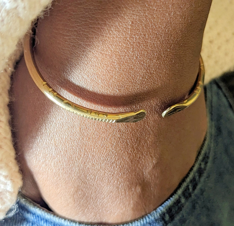 Thumbnail: BB8 BRASS PLAIN BRACELET