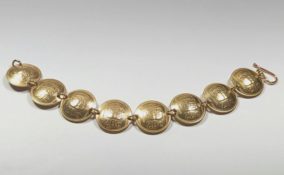 Thumbnail: Olmec Culture Coin Bracelet