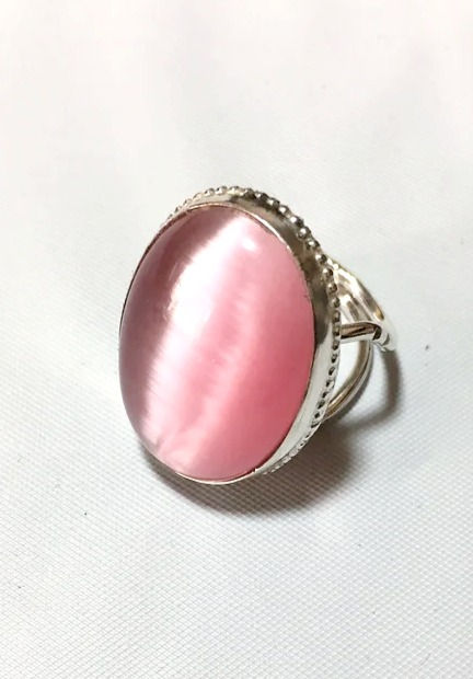 Thumbnail: RS36 Sterling Silver Rings with (25 x 18 inch Stones $45 each