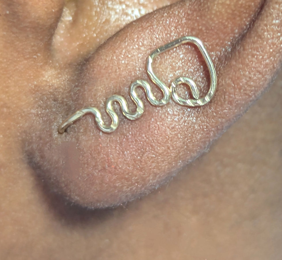 Thumbnail: EARP1 (Silver or Gold Filled) Ear Pin Earrings