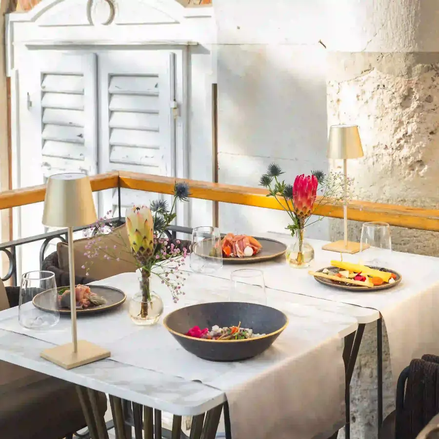 Terasa restorana Gentile u palači