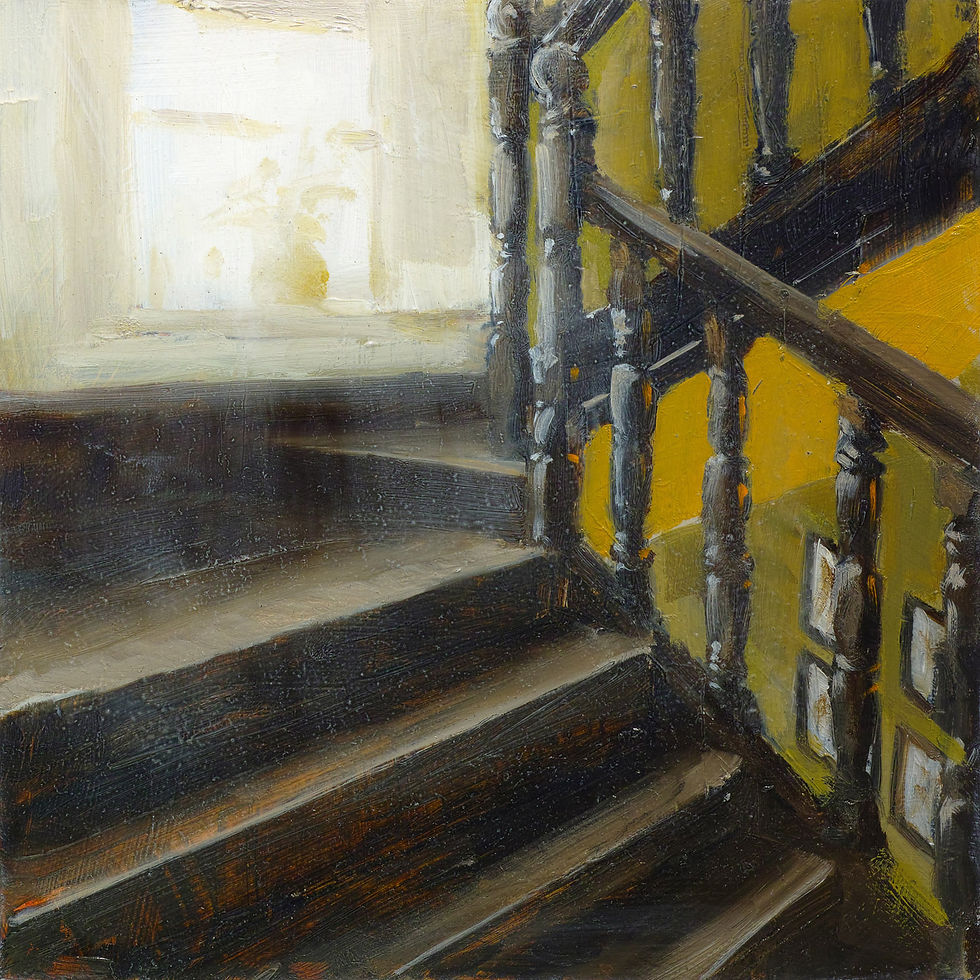 Stairs, into the light