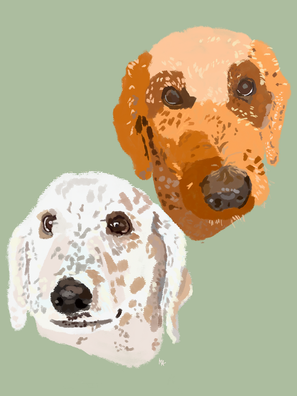 Portrait of Ruby and Lily by Sunday's Best