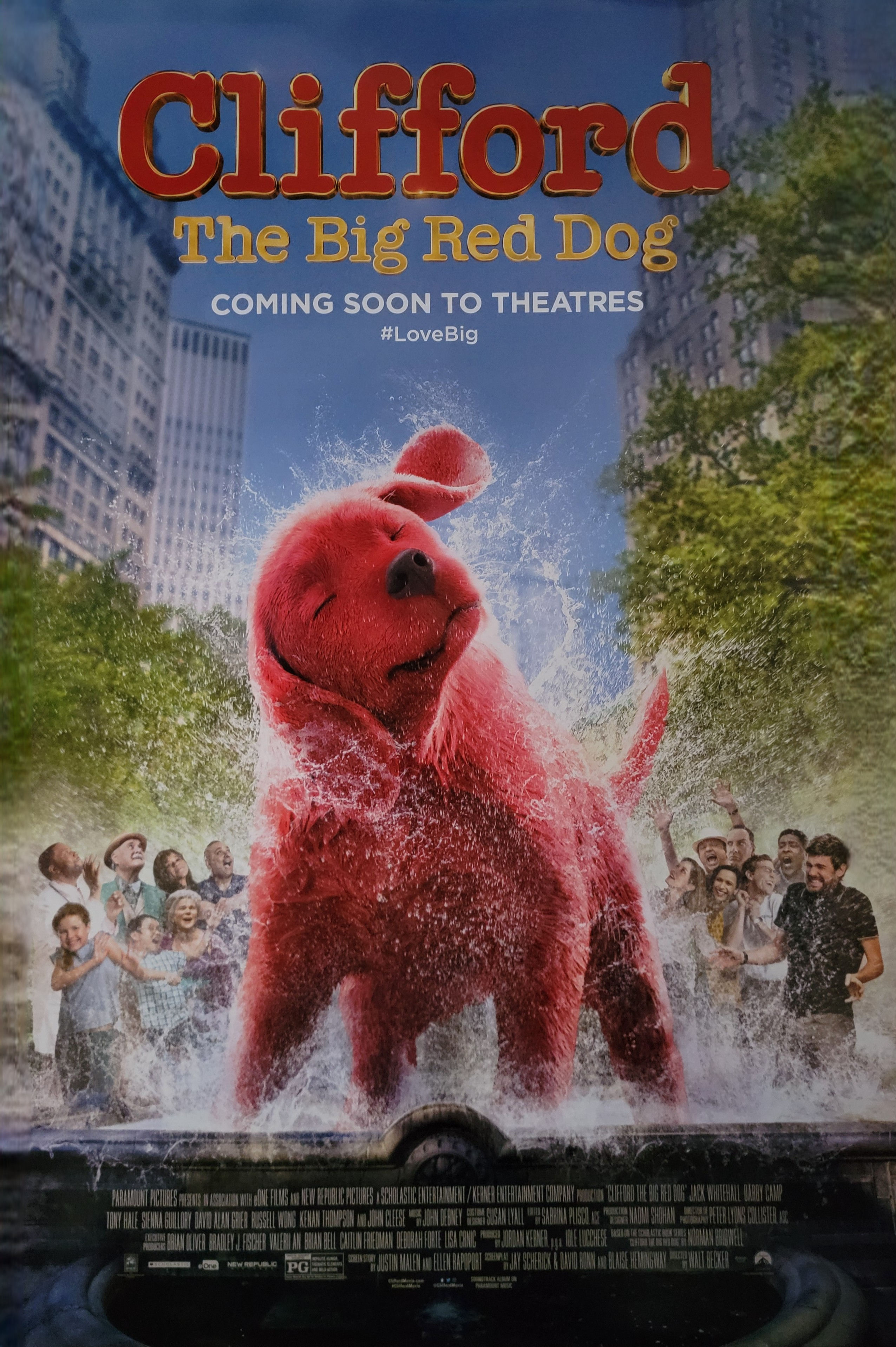 Clifford The Big Red Dog Movie Poster