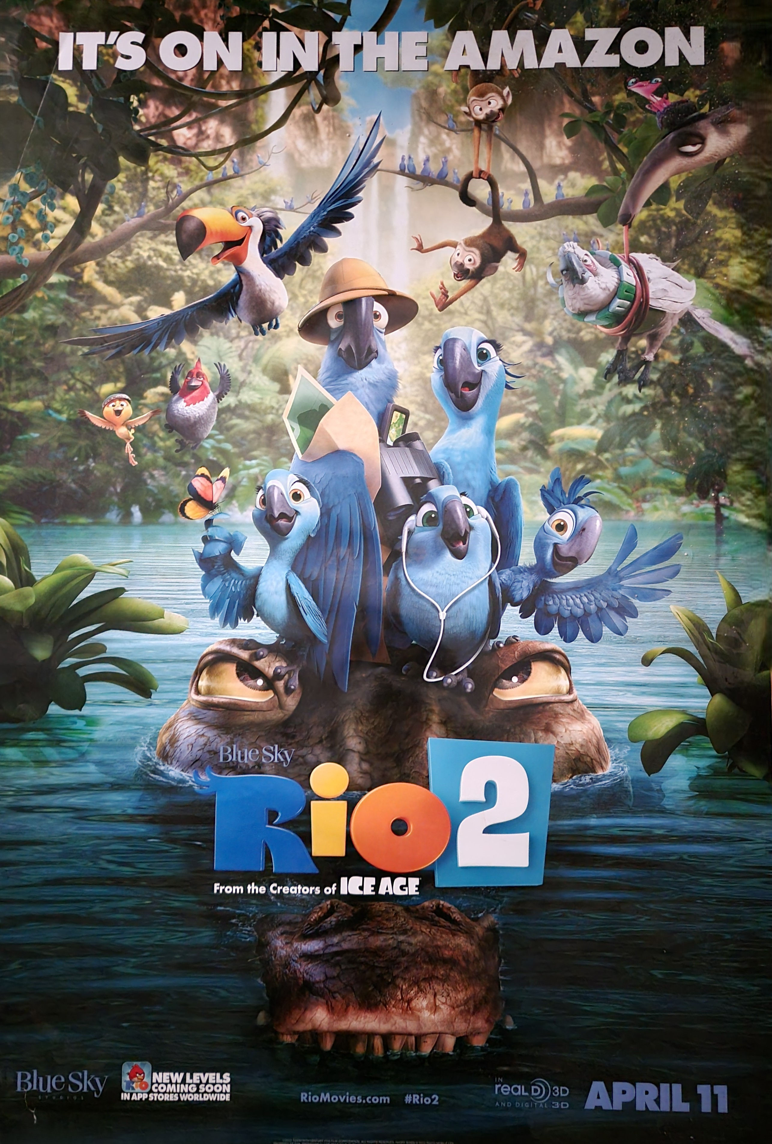 Rio 2 Movie Poster