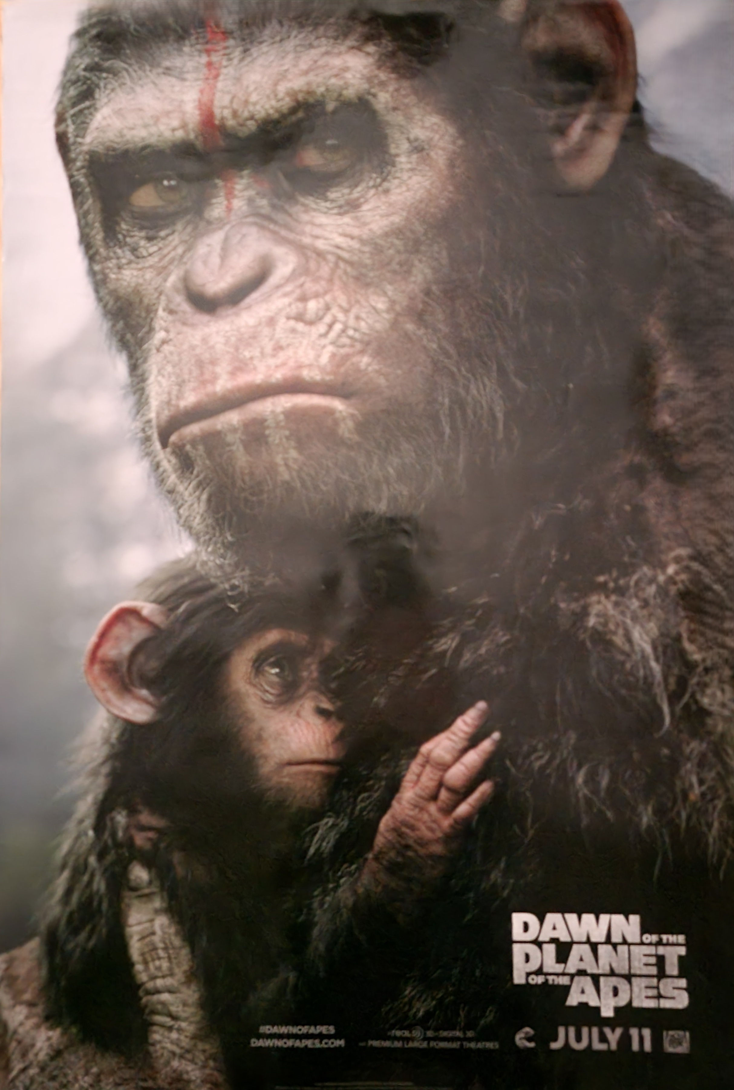 Dawn of the Planet of the Apes Movie Poster