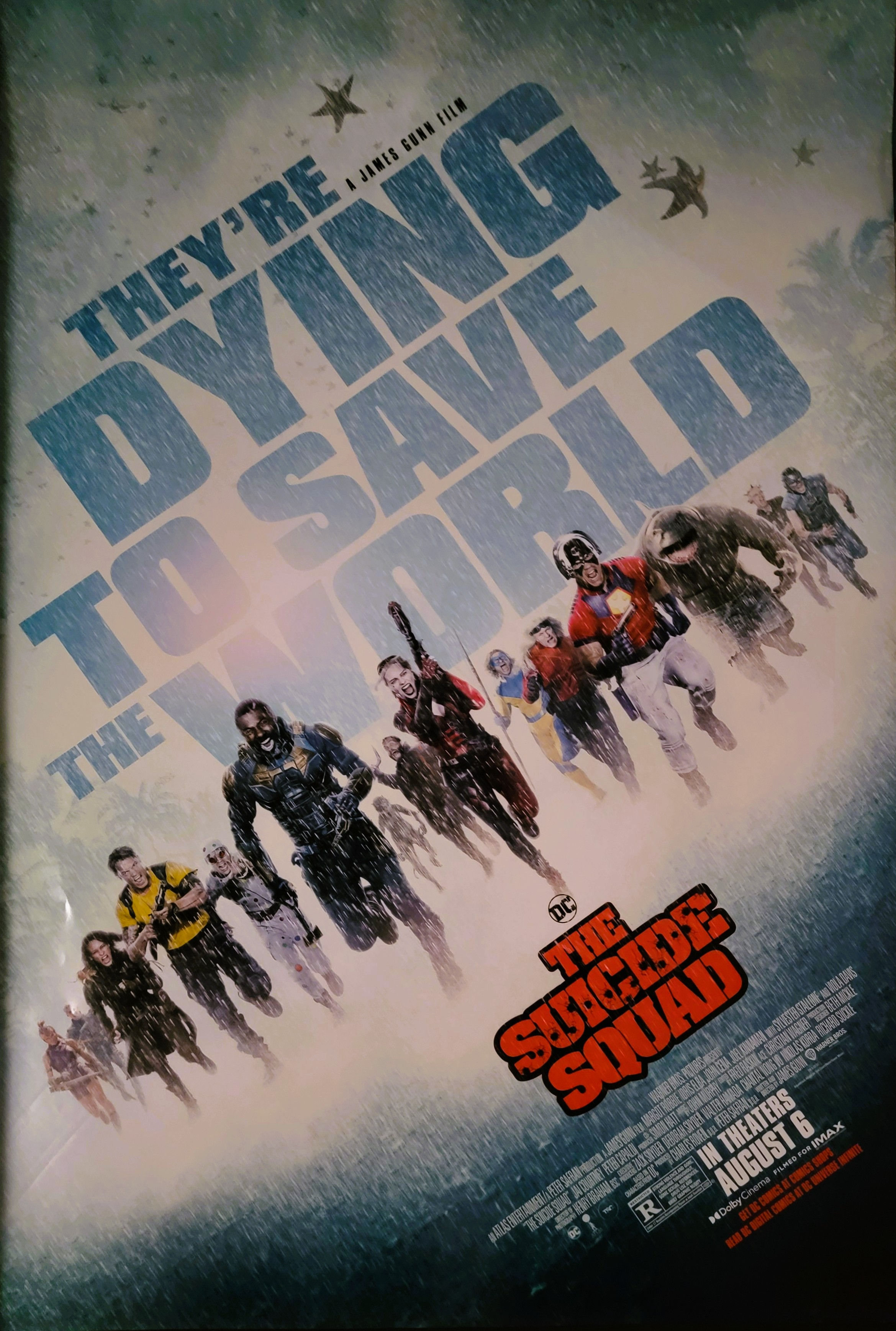 The Suicide Squad: They're Dying to Save the World Movie Poster