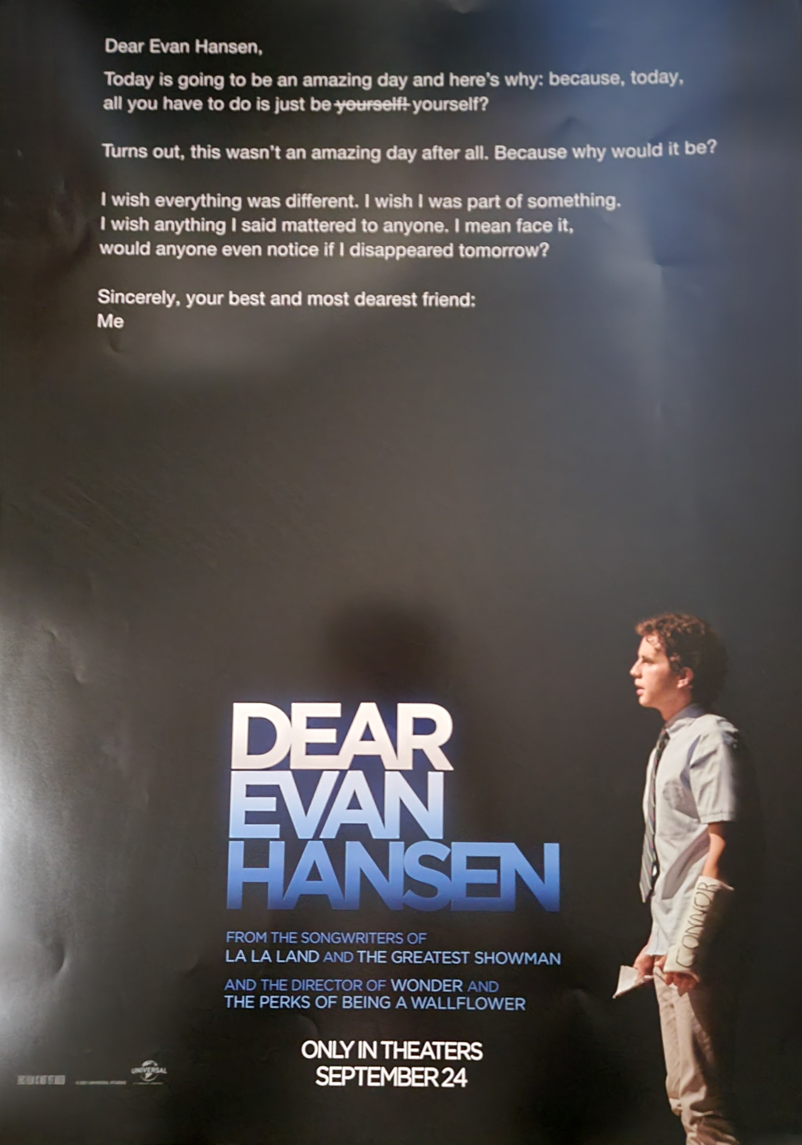 Dear Evan Hansen Movie Poster