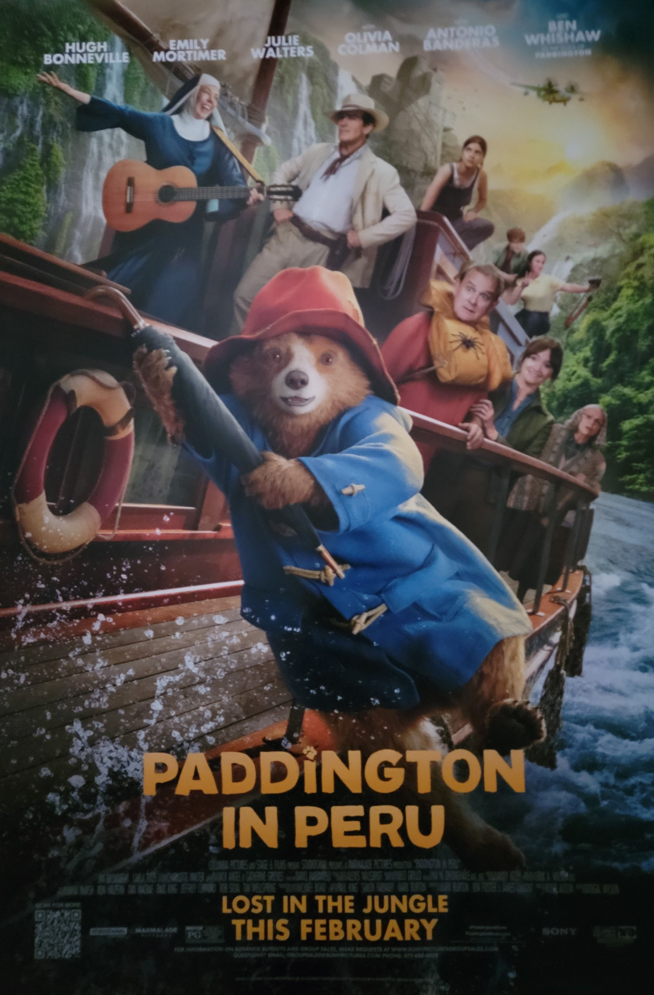 Paddington in Peru Movie Poster