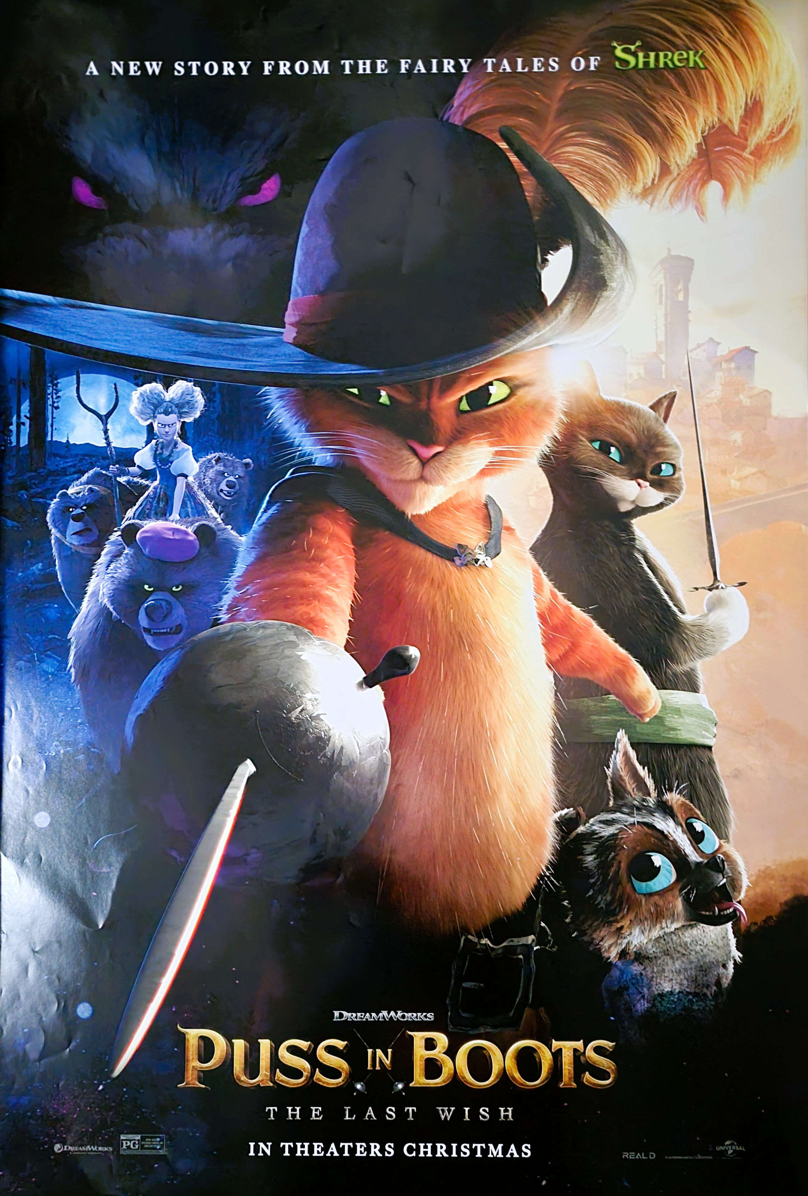 Puss in Boots: The Last Wish Movie Poster