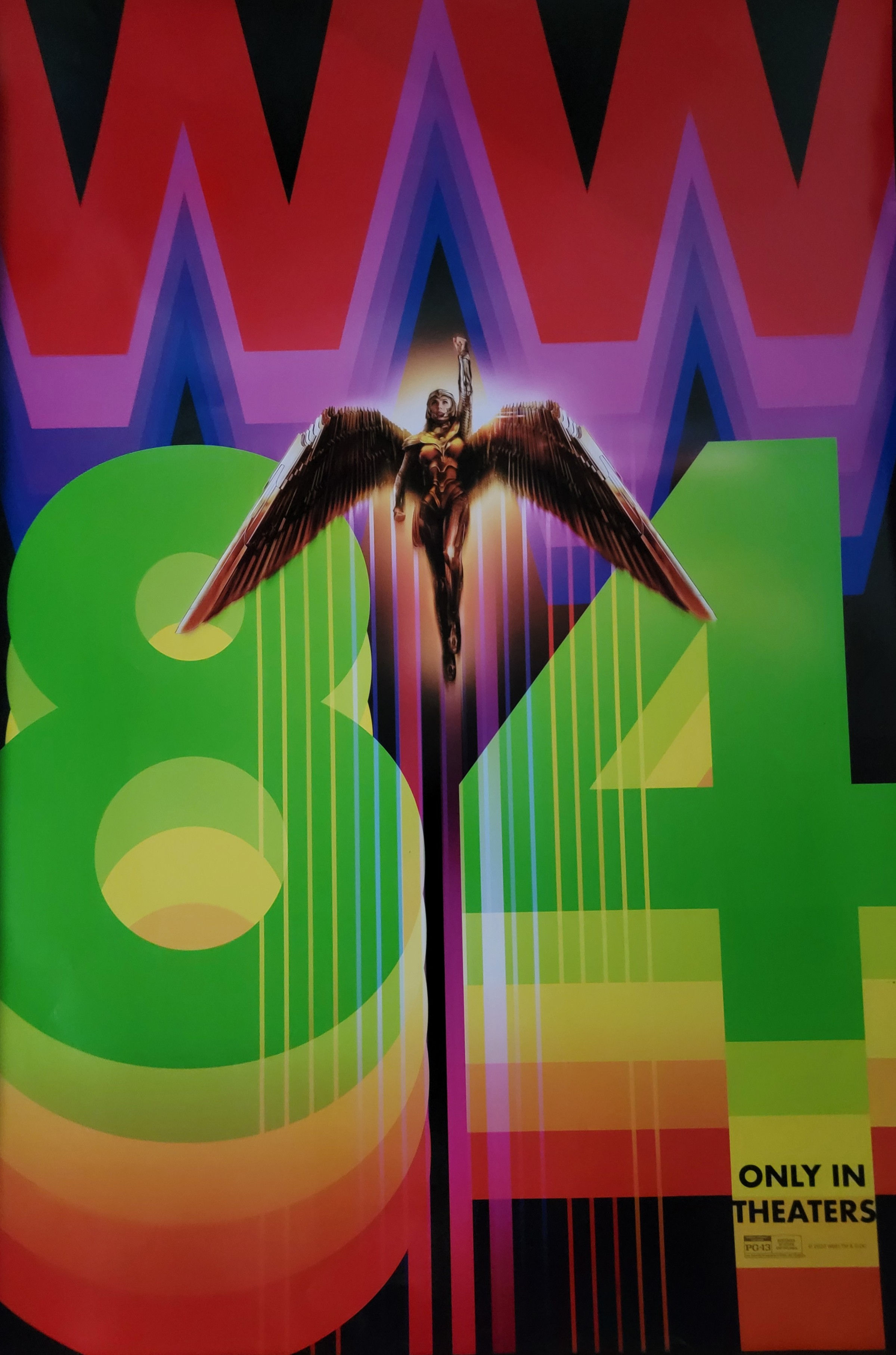WW 84 Wonder Woman Movie Poster