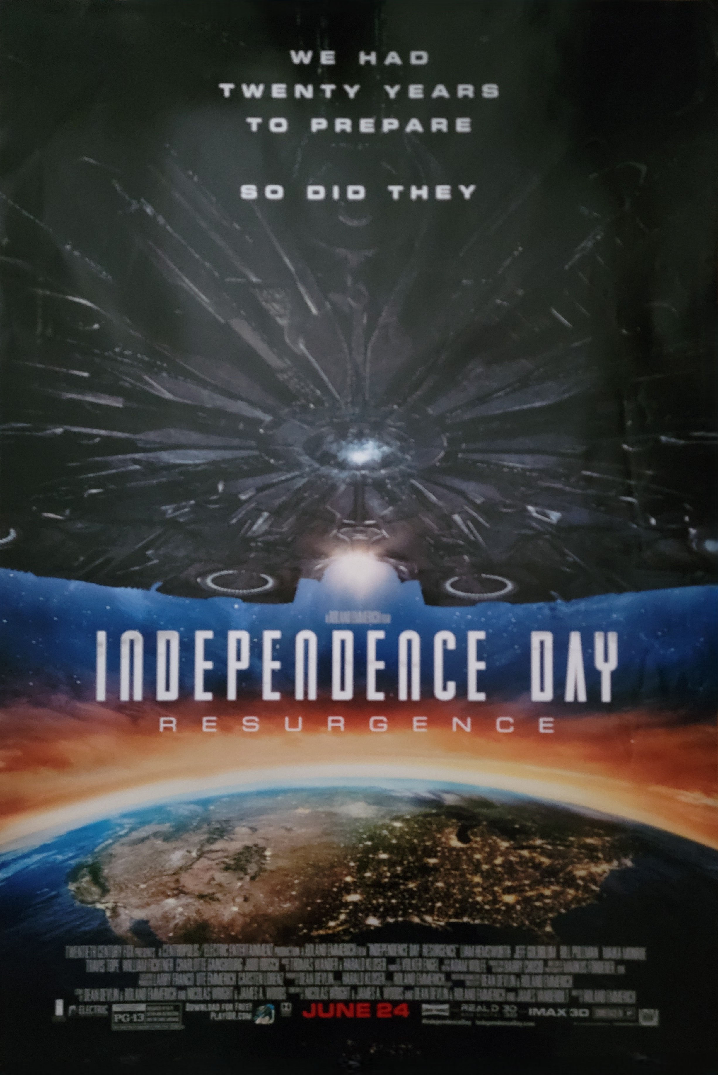 Independence Day Resurgence Movie Poster