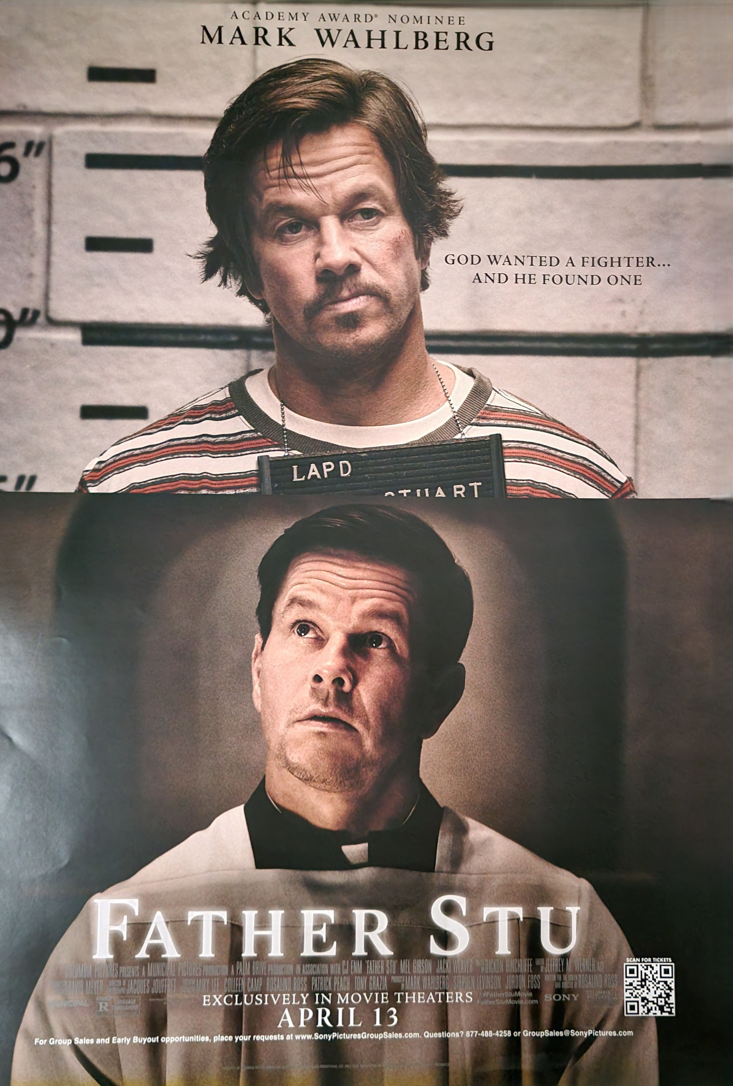 Father Stu Movie Poster