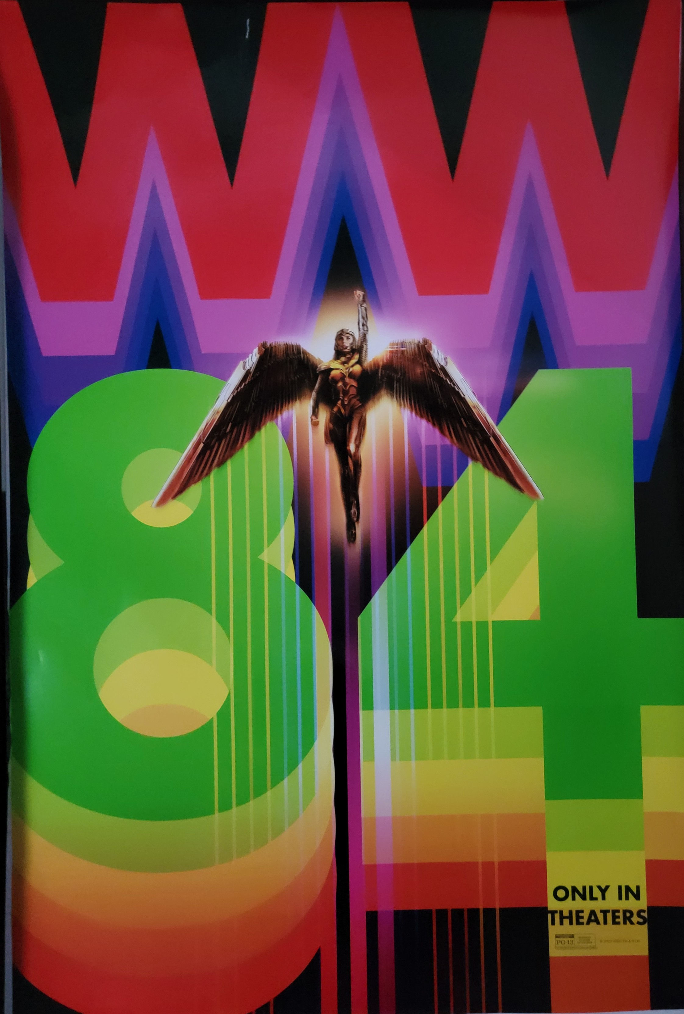 WW 84 Wonder Woman Movie Poster