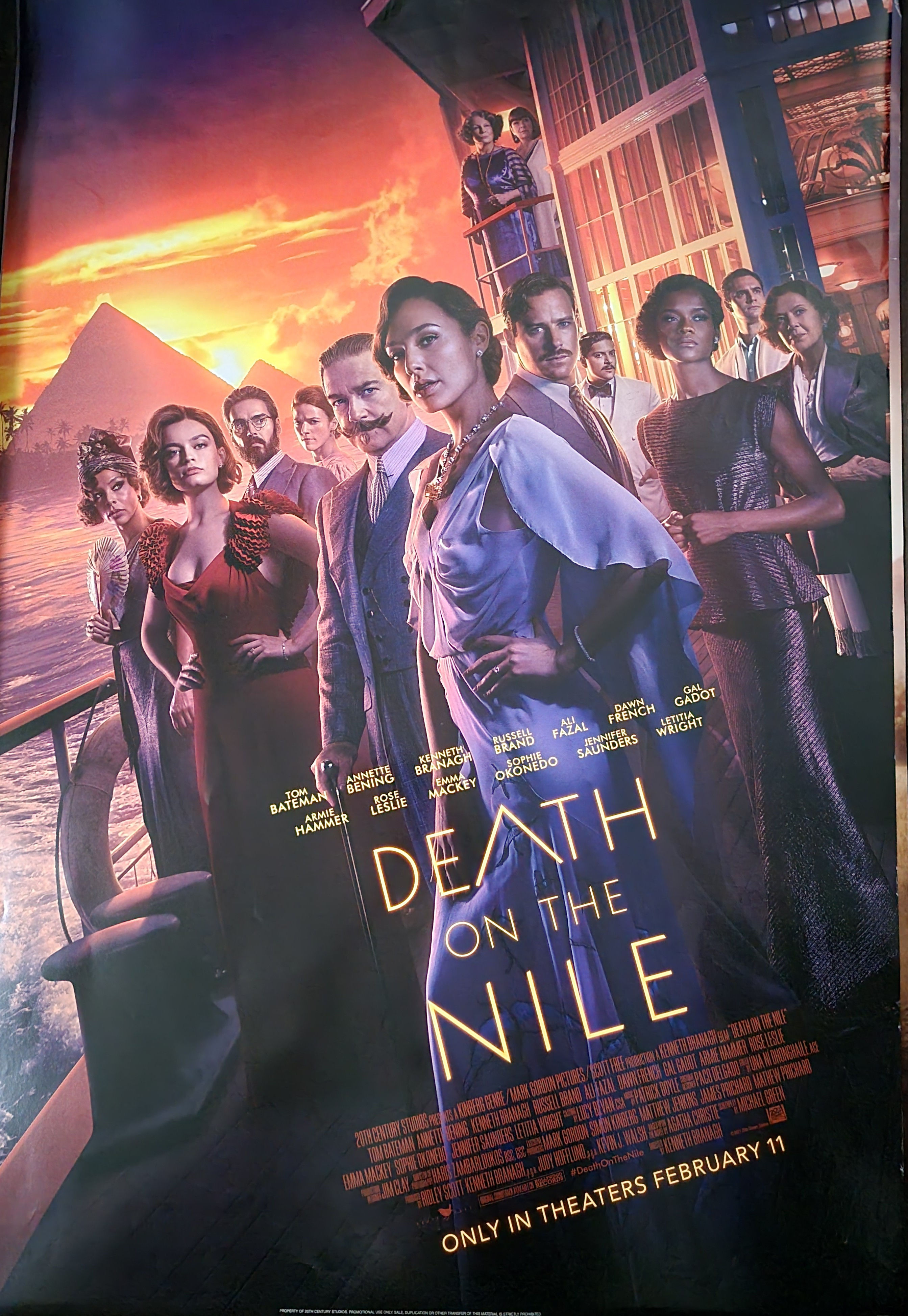 Death on the Nile Movie Poster