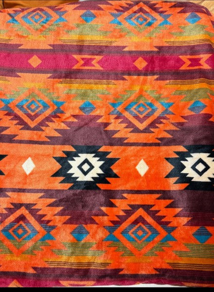 Orange Queen-Sized Blanket