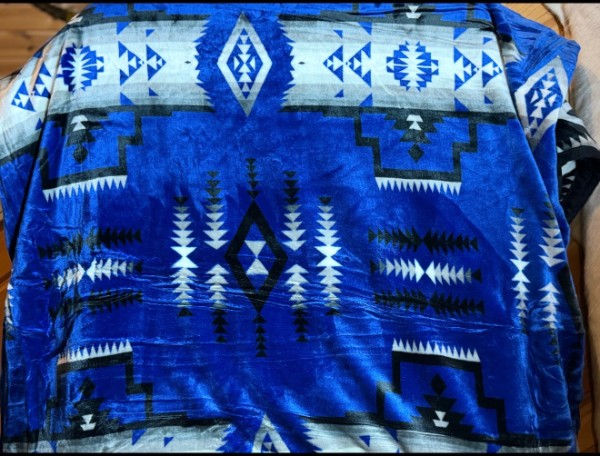 Blue King-sized Blanket