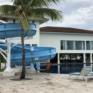 Pool area by snack bar, Moon Palace Jamaica