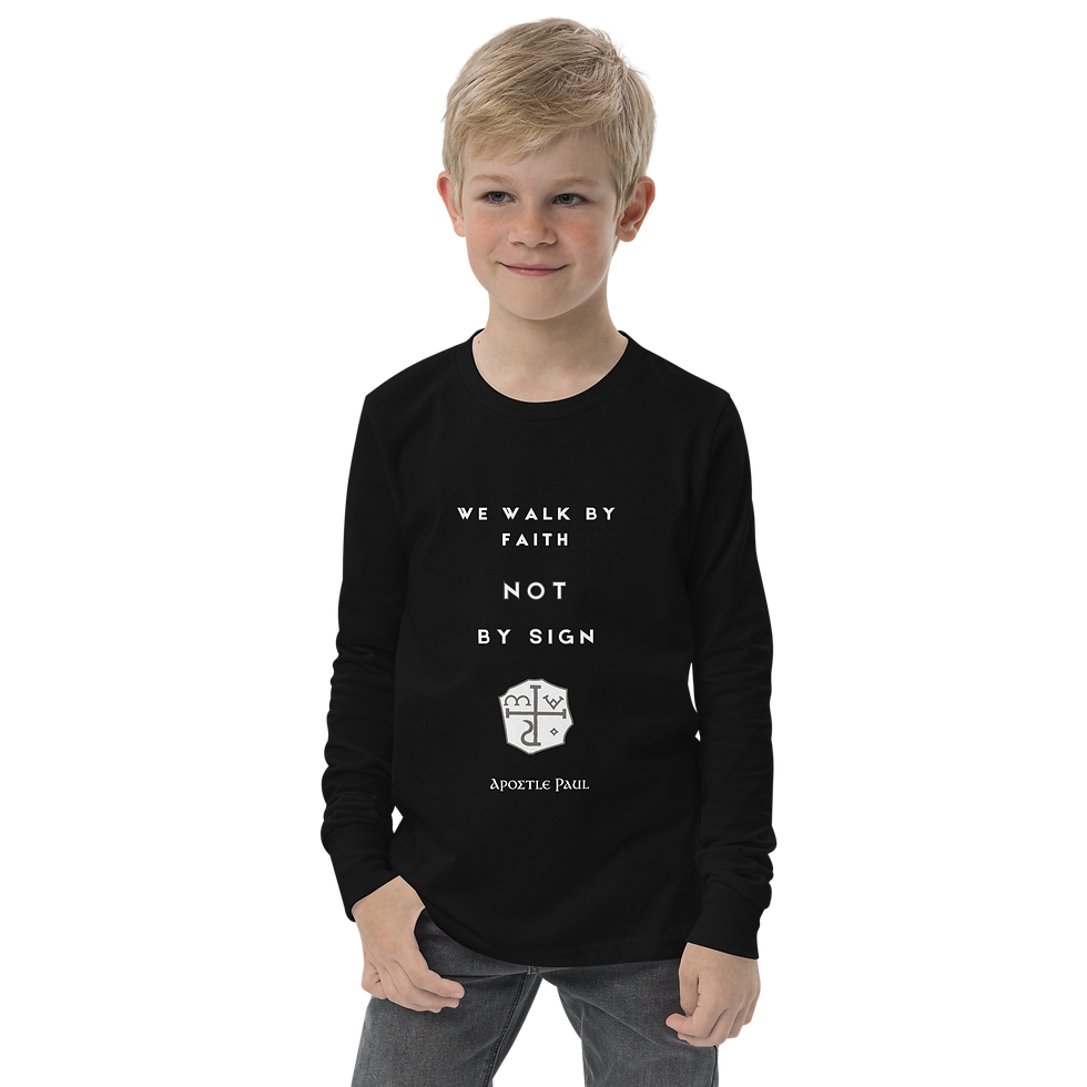 Миниатюра: Youth long sleeve tee