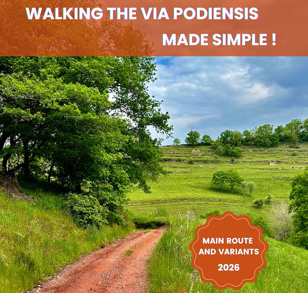 Walking the Via Podiensis Made Simple guide