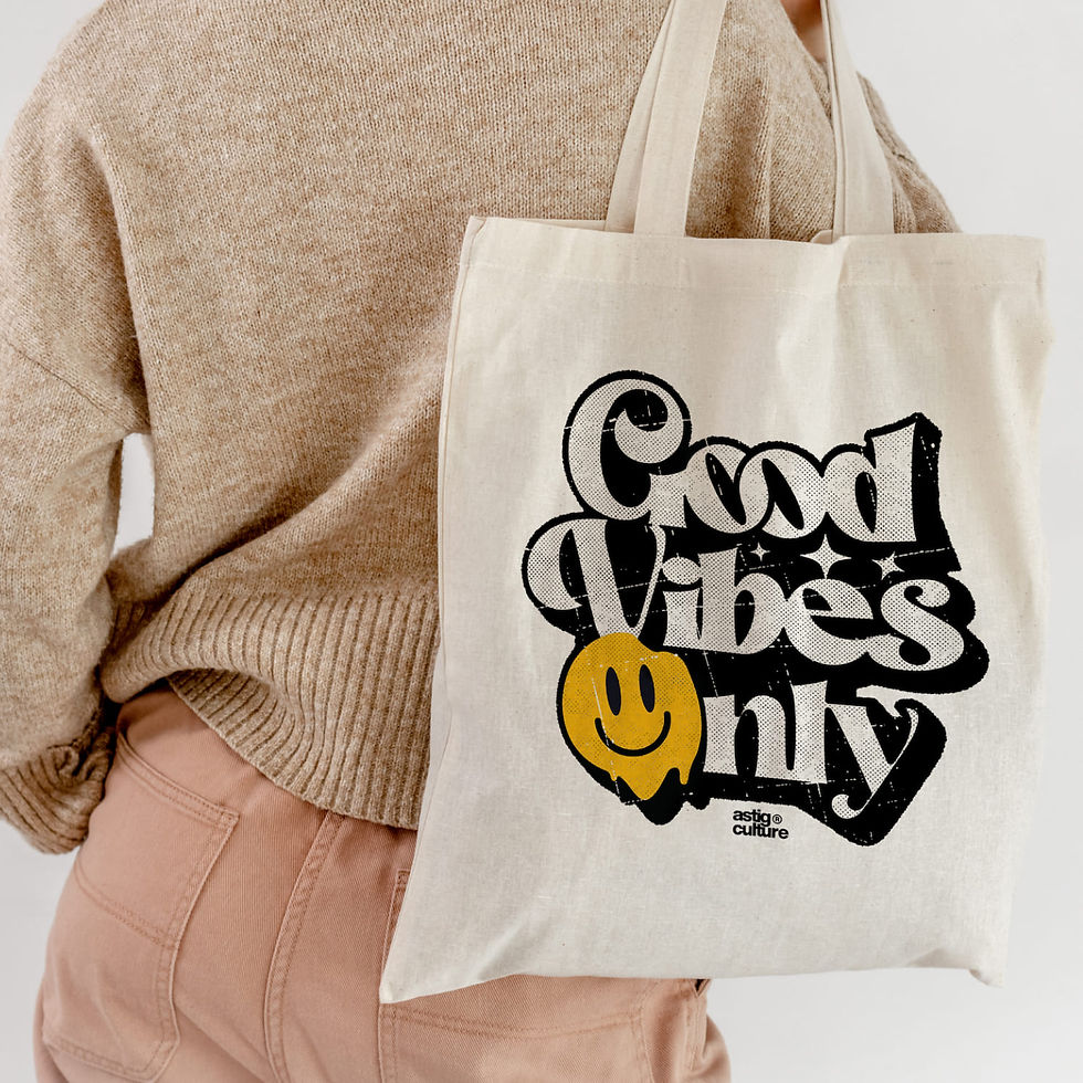 Astig Culture Good Vibes Tote bag