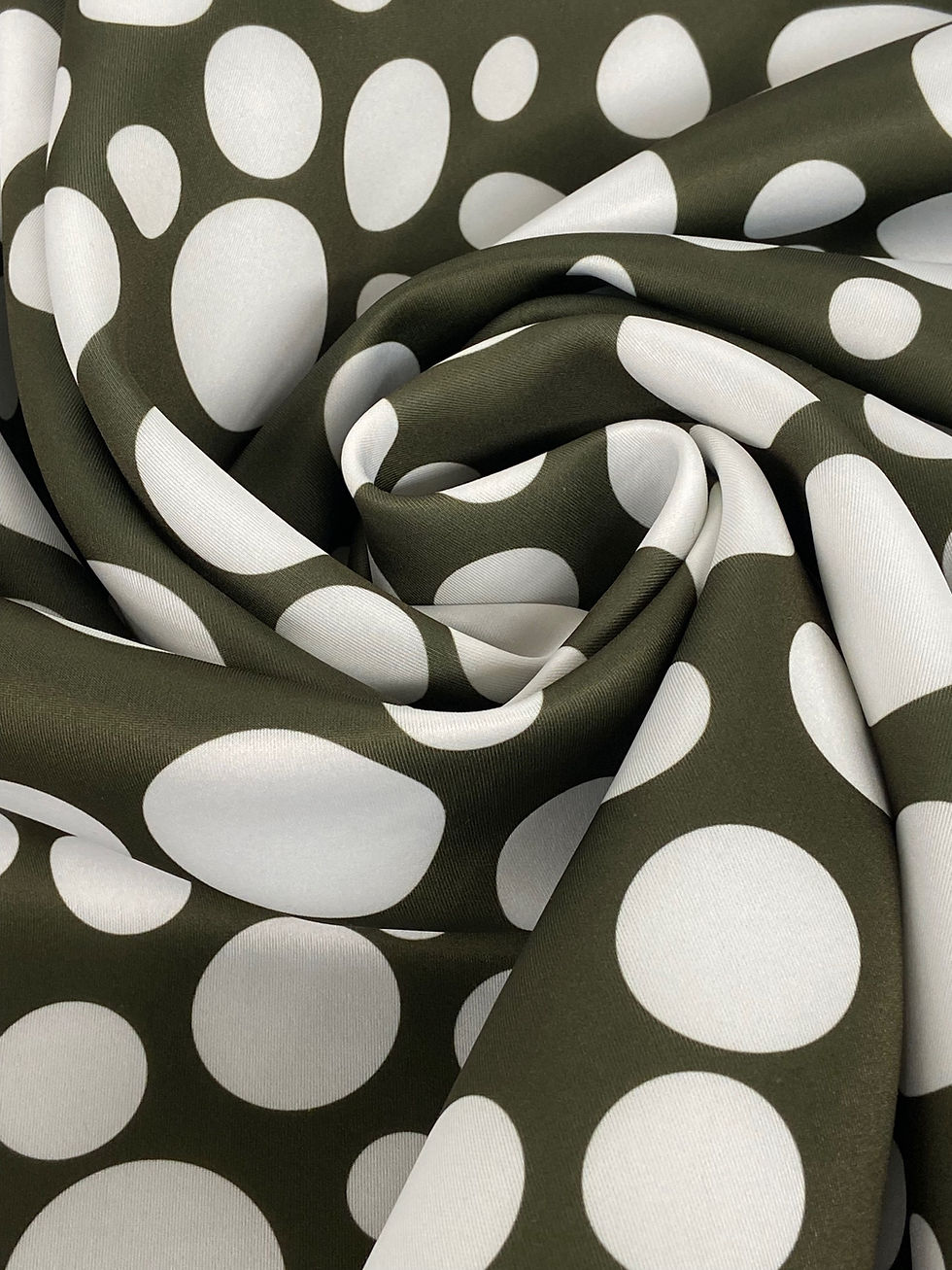 Thumbnail: DOTS IN OLIVE NEOPRENE