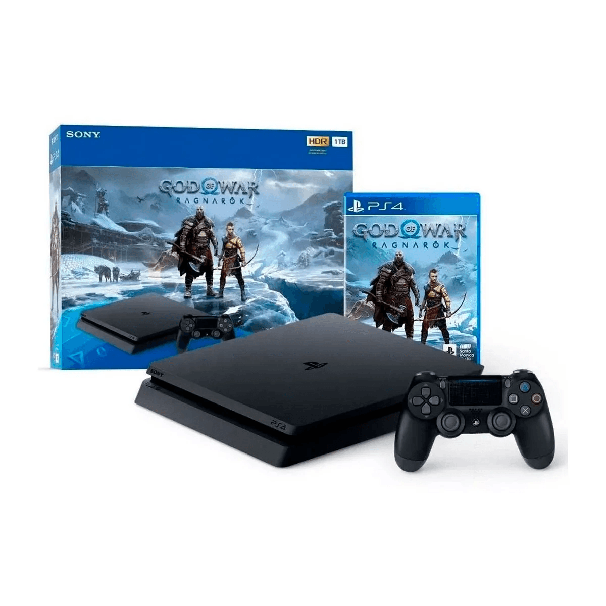 Consola Playstation Ps4 1tb God Of War Ragnarok Bundle