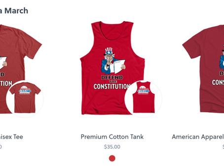 Growing March, Now With Merch