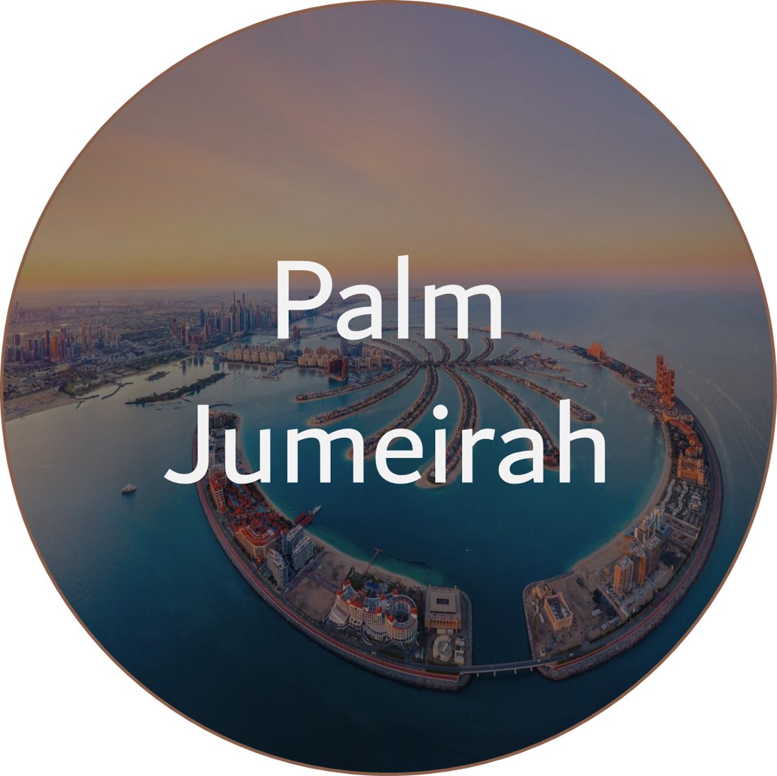 Palm Jumeirah a showcase on the recent real estate projects in palm jumeirah community with axia luxe map of dubai