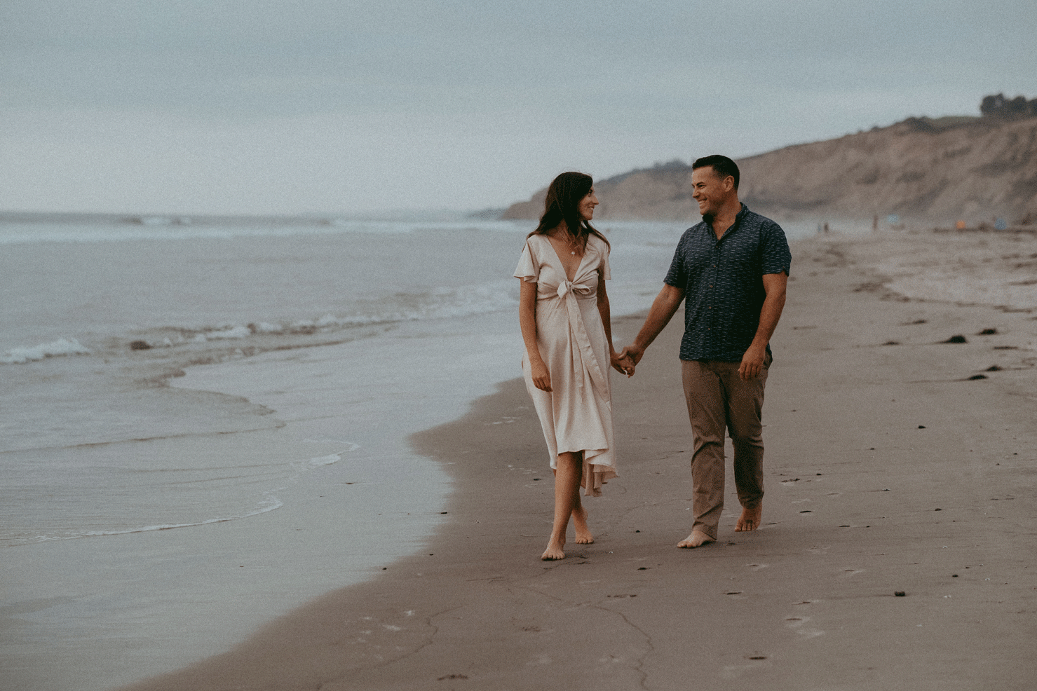 Berlynn Photography, Blacks beach engagement photography, la jolla beach engagement, cinematic engagement photography, moody wedding photographer, california elopement photographer, cinematic engagement photography, adventure engagement session, engagement gif