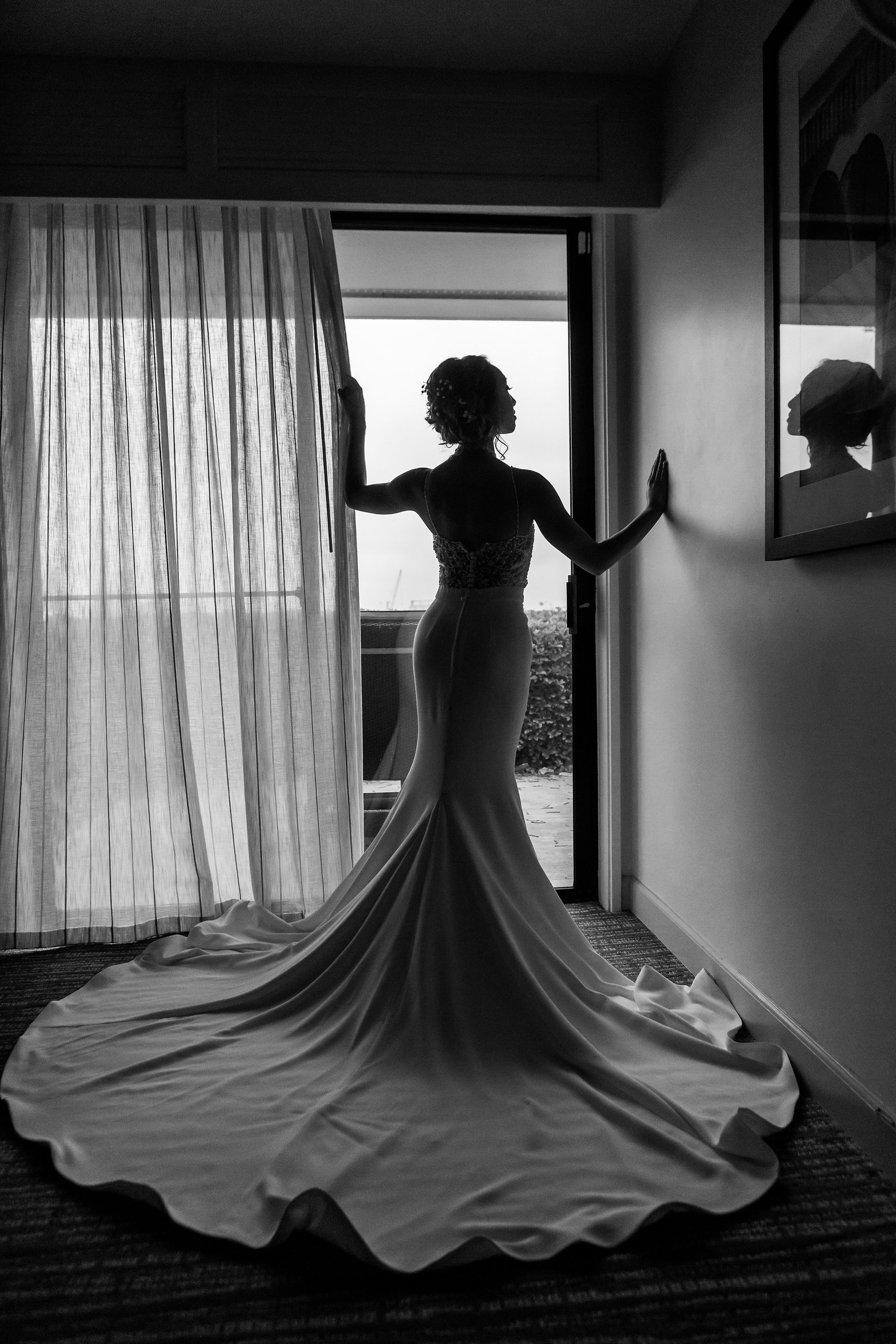 Best of 2018 wedding photography, Berlynn Photography, San Diego Wedding Photography, bride silhouette